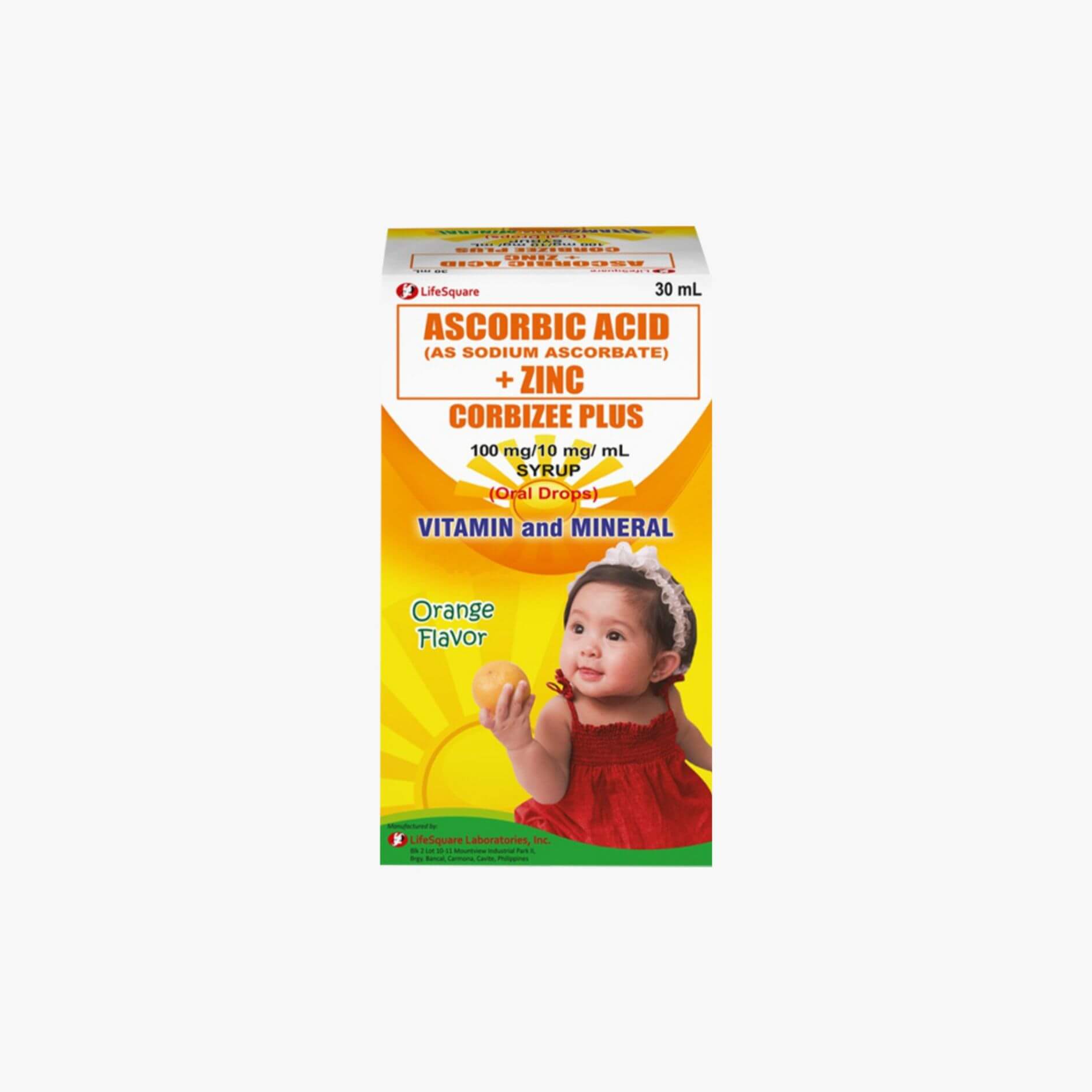 CORBIZEE PLUS Vitamin C + Zinc Drops 30mL (1)